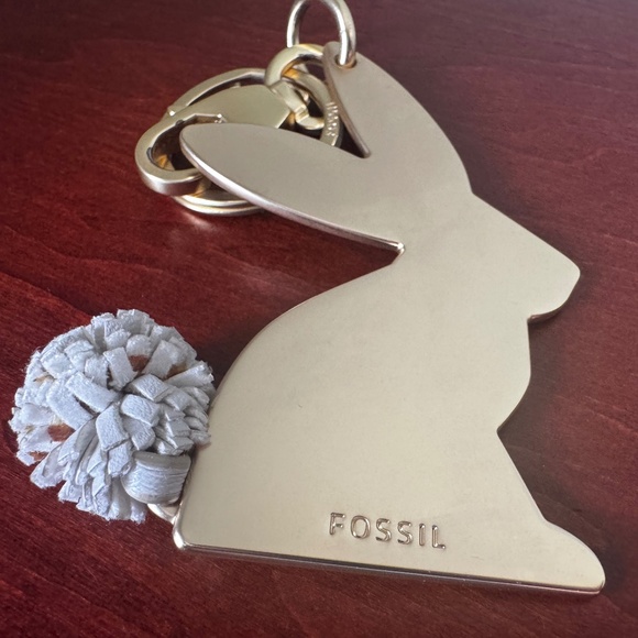 Fossil keychain/fob/bag charm - bunny/rabbit - Picture 2 of 4